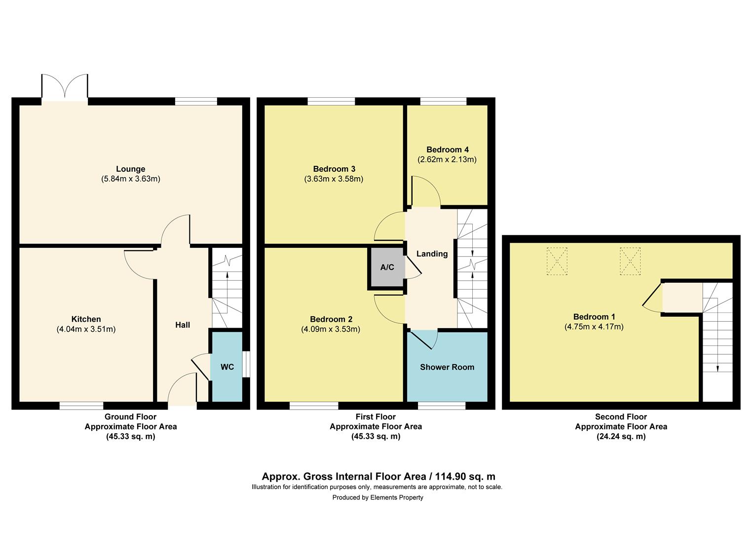 8, Skayman Fields, Carlton-Le-Moorland floorplan