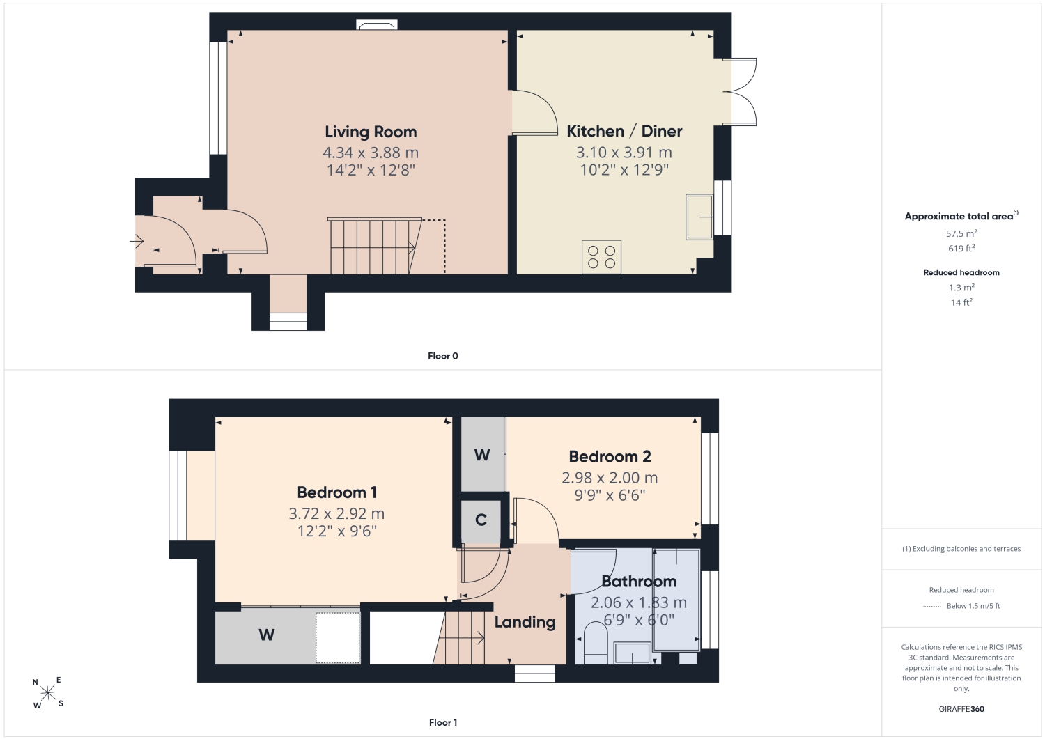 7, Loris Court, Cambridge floorplan