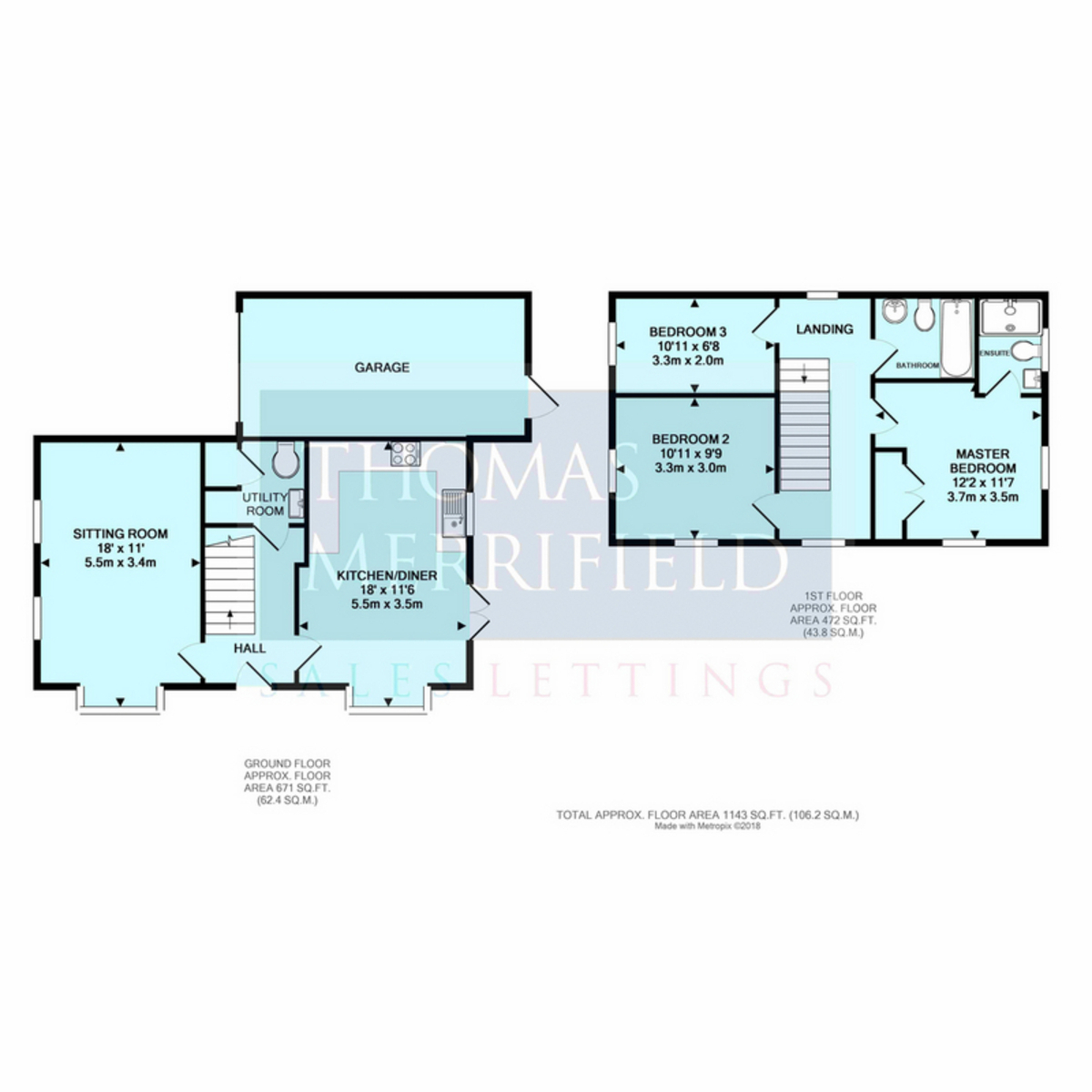 53, Chilton Field Way, Chilton floorplan