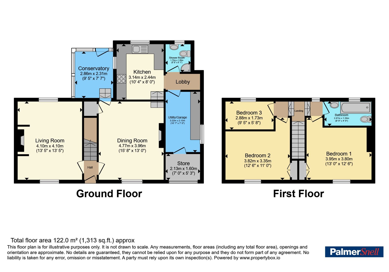 228, Preston Road, Weymouth floorplan