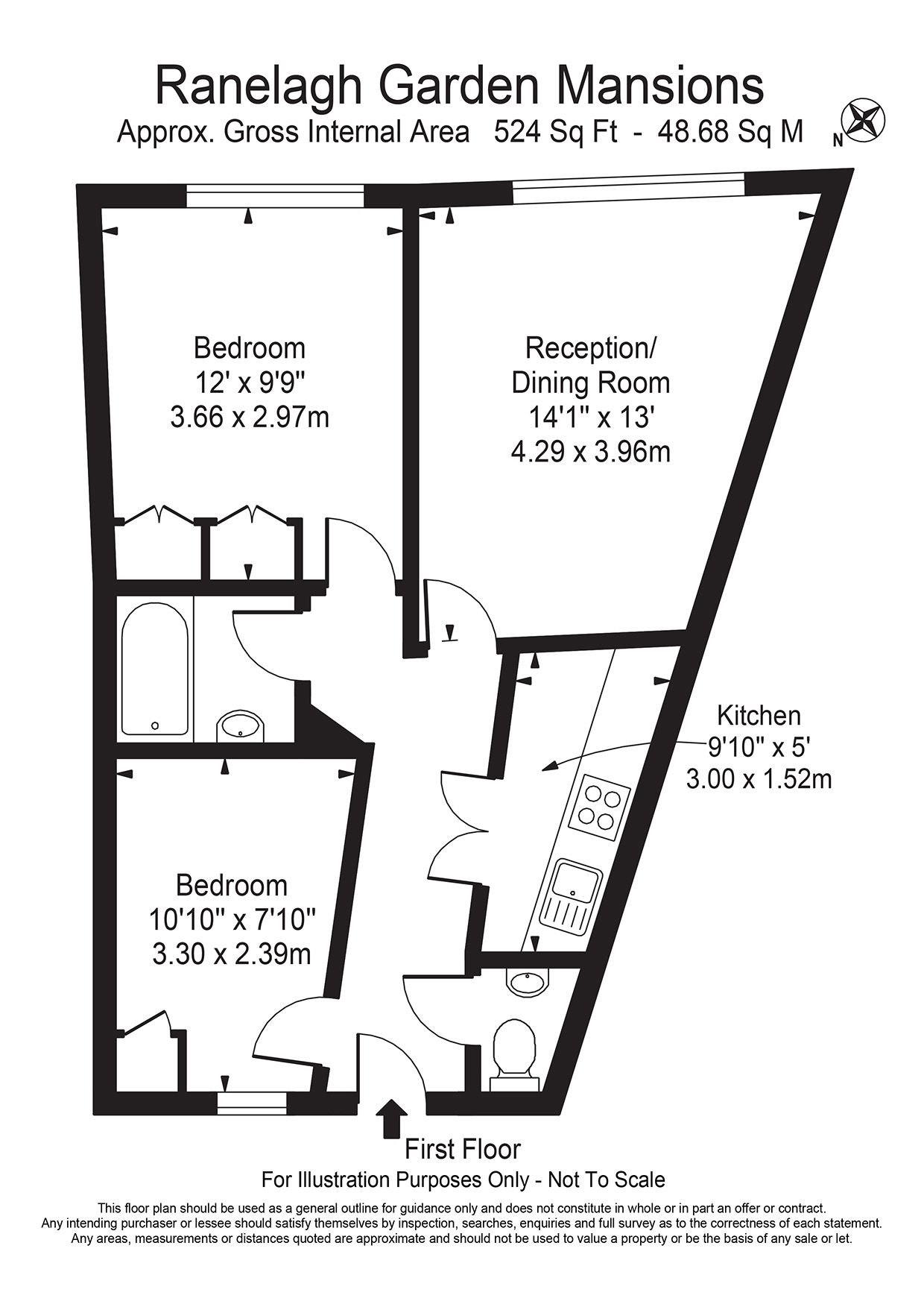 3 Ranelagh Gardens, London floorplan