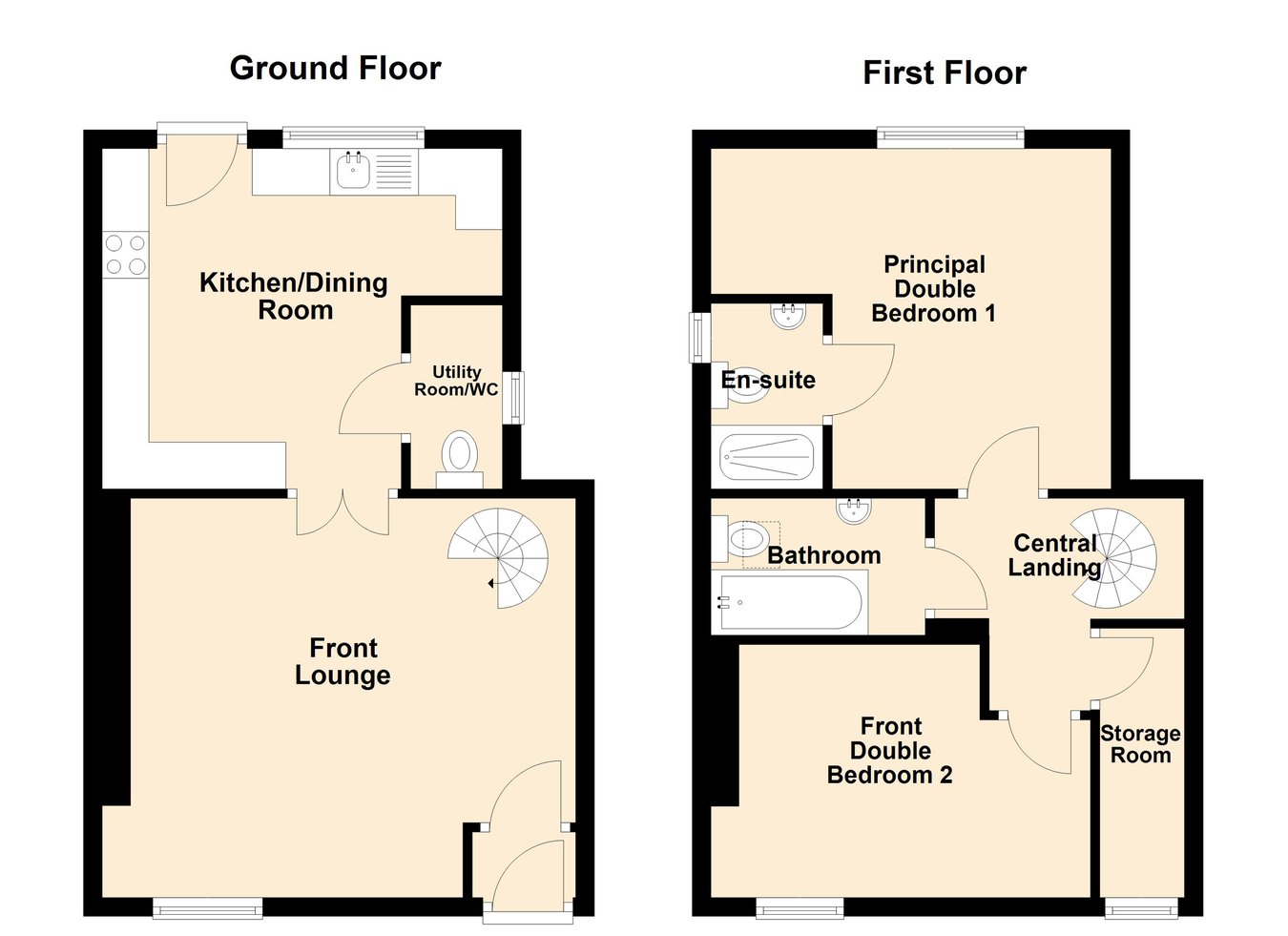 4, Glanrafon Terrace, Llanrhystud floorplan