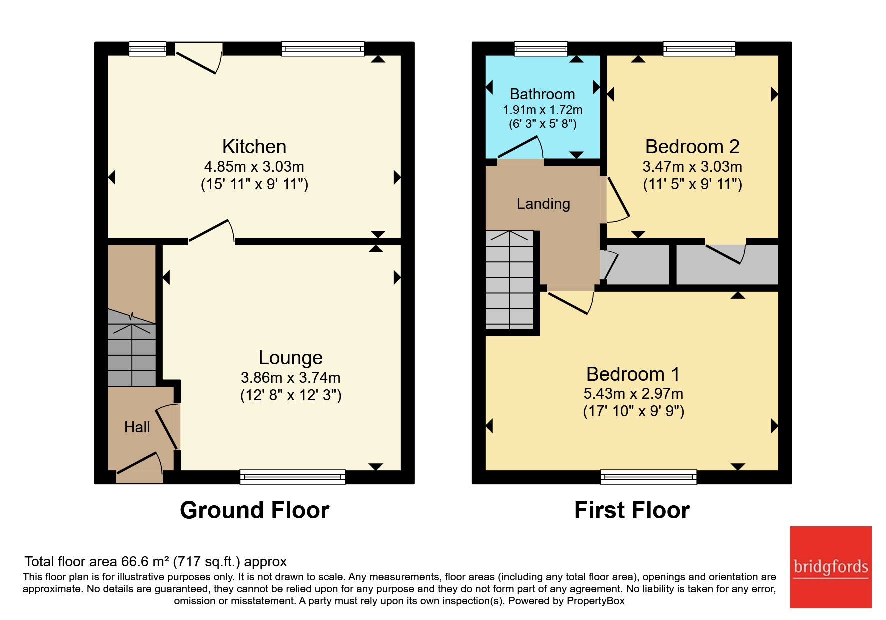3, Vale Close, Cheshire floorplan