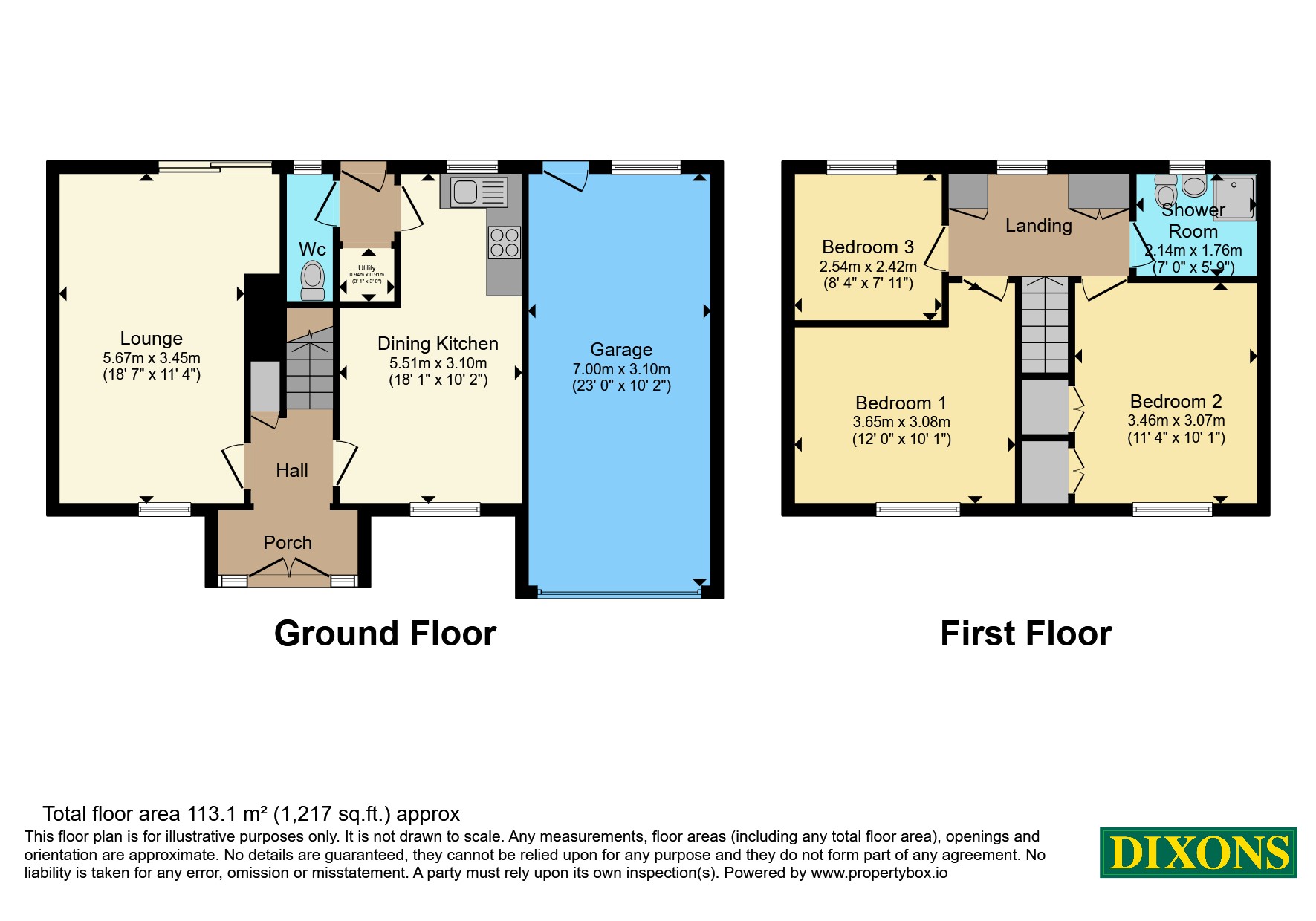 7, Bognop Road, West Midlands floorplan