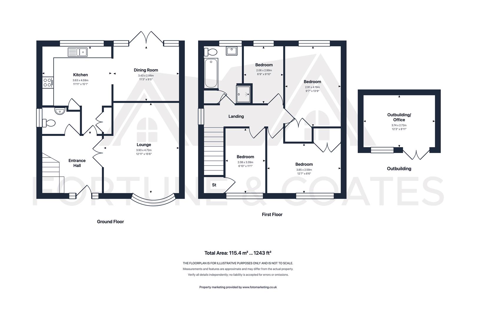 118, Latton Green, Harlow floorplan