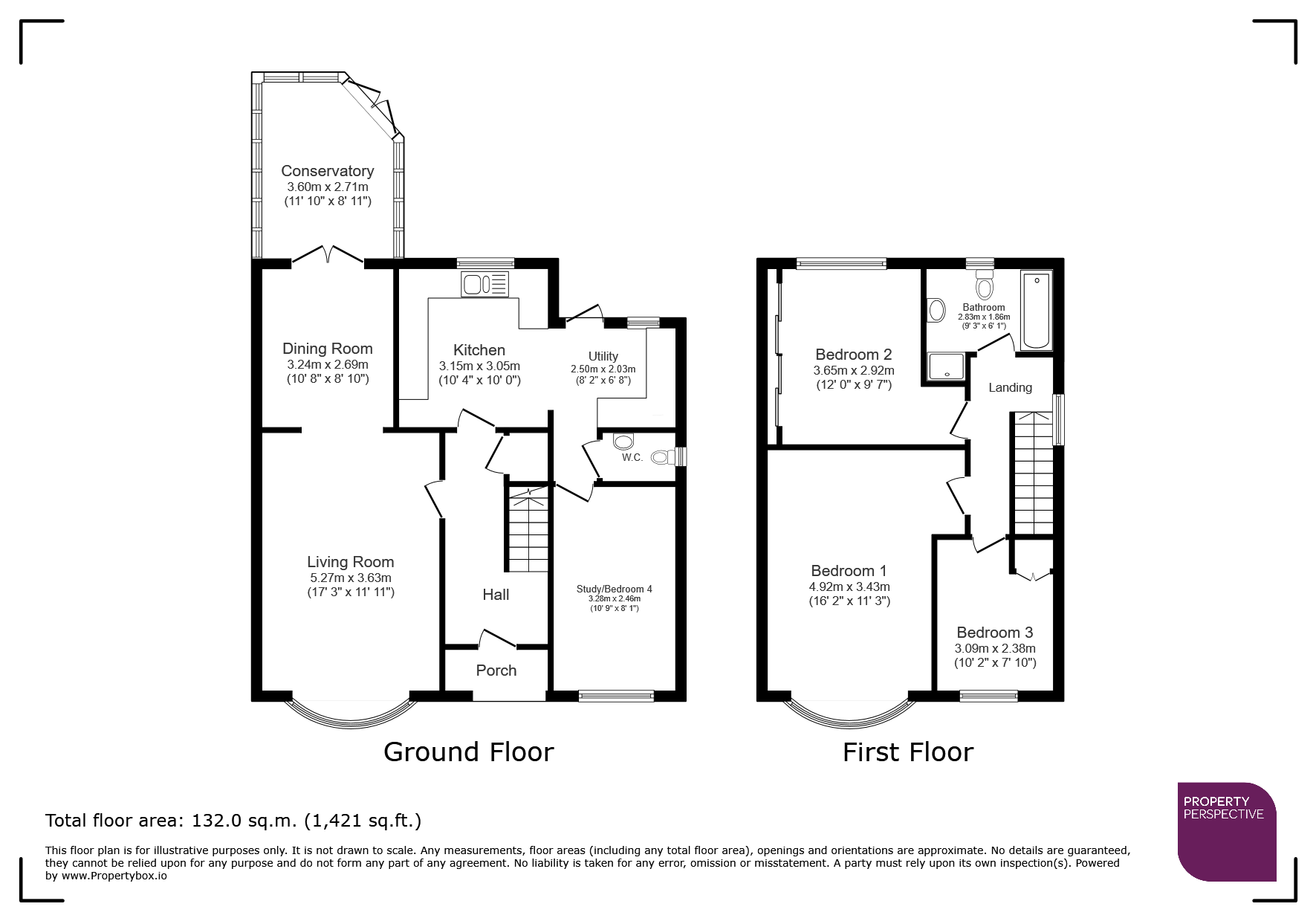 98, Moss Lane, Maghull, Liverpool floorplan