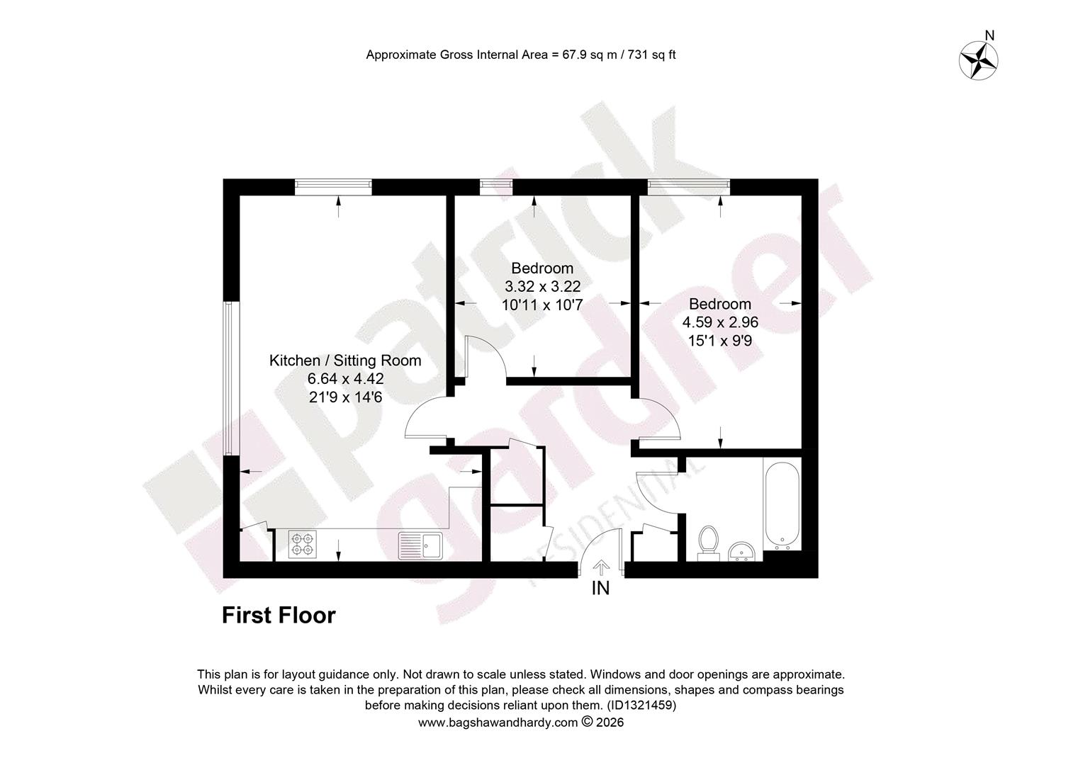 26, Breakspear Gardens, Dorking floorplan