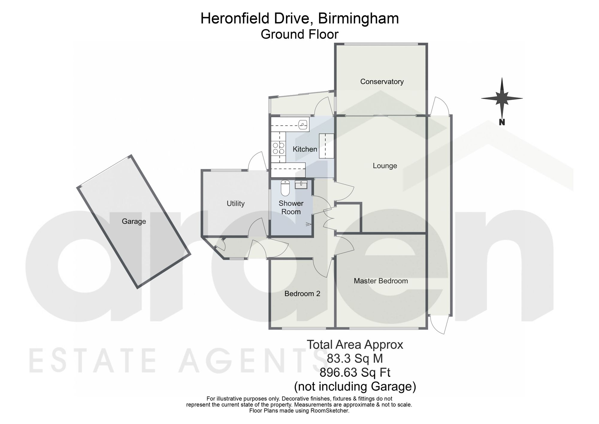 12 Heronfield Drive, Birmingham floorplan