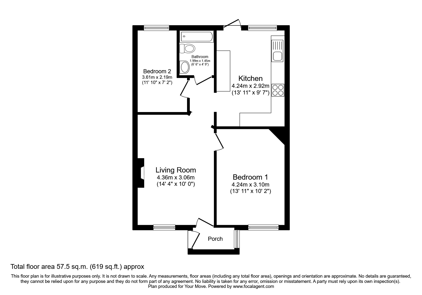 Rokeby Road, London SE4, 2 bedroom flat for sale 61951861 PrimeLocation