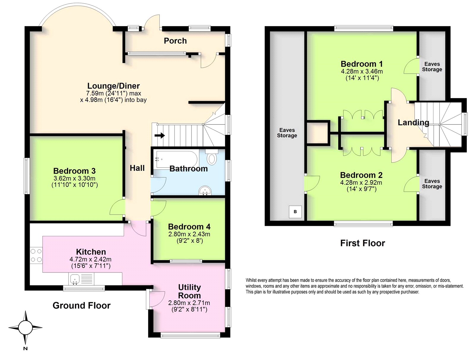 Brighton Road, Lancing, West Sussex BN15, 4 bedroom detached house for