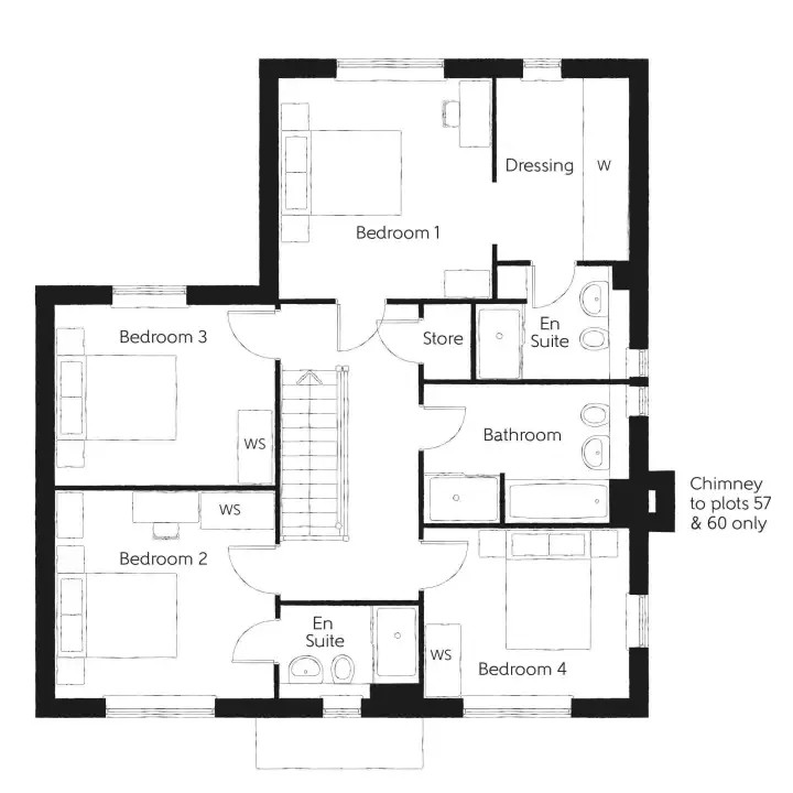 Plot 57 The Weaver,, Highlands Hill, Kent floorplan