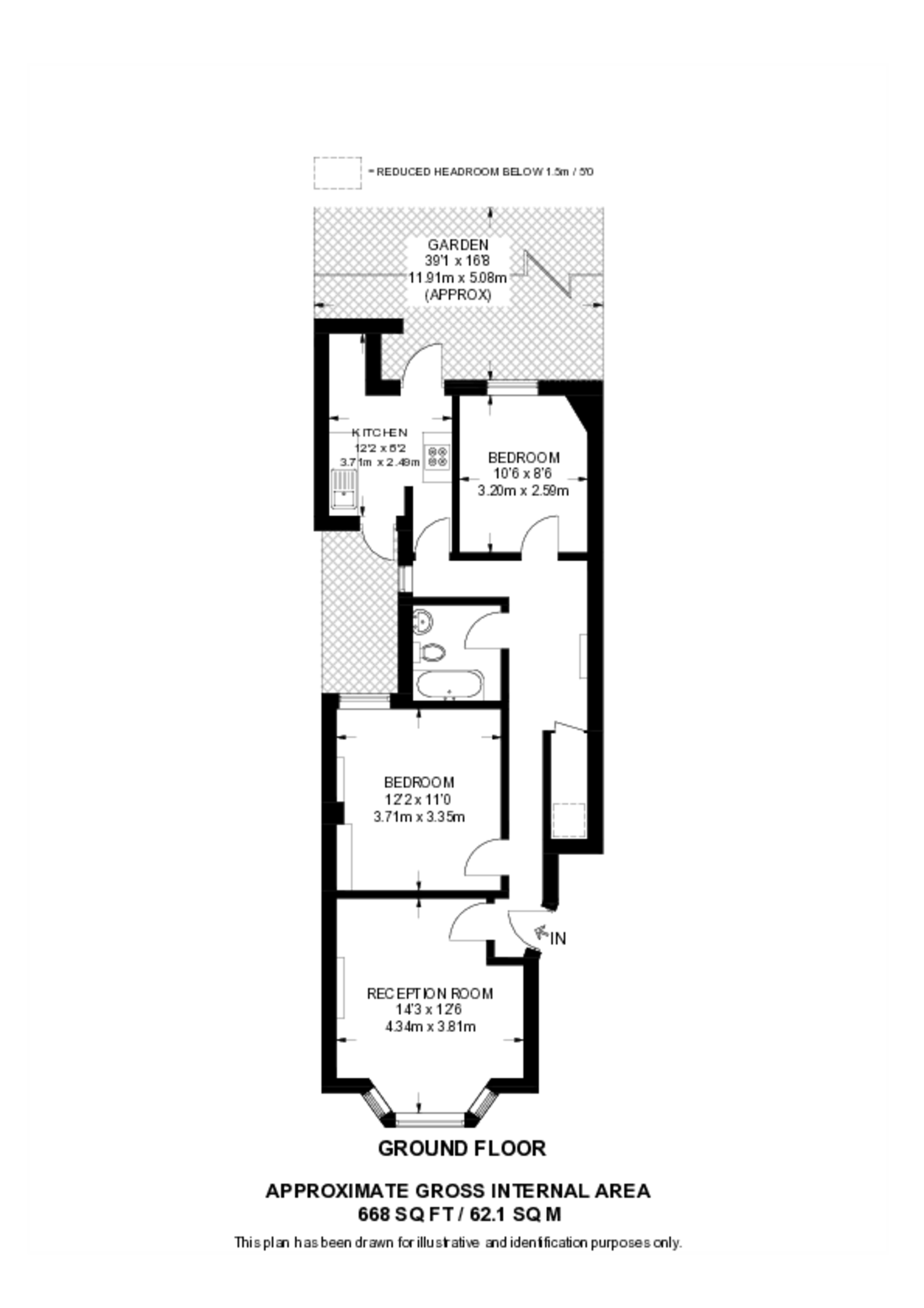Beaconsfield Road, Willesden floorplan