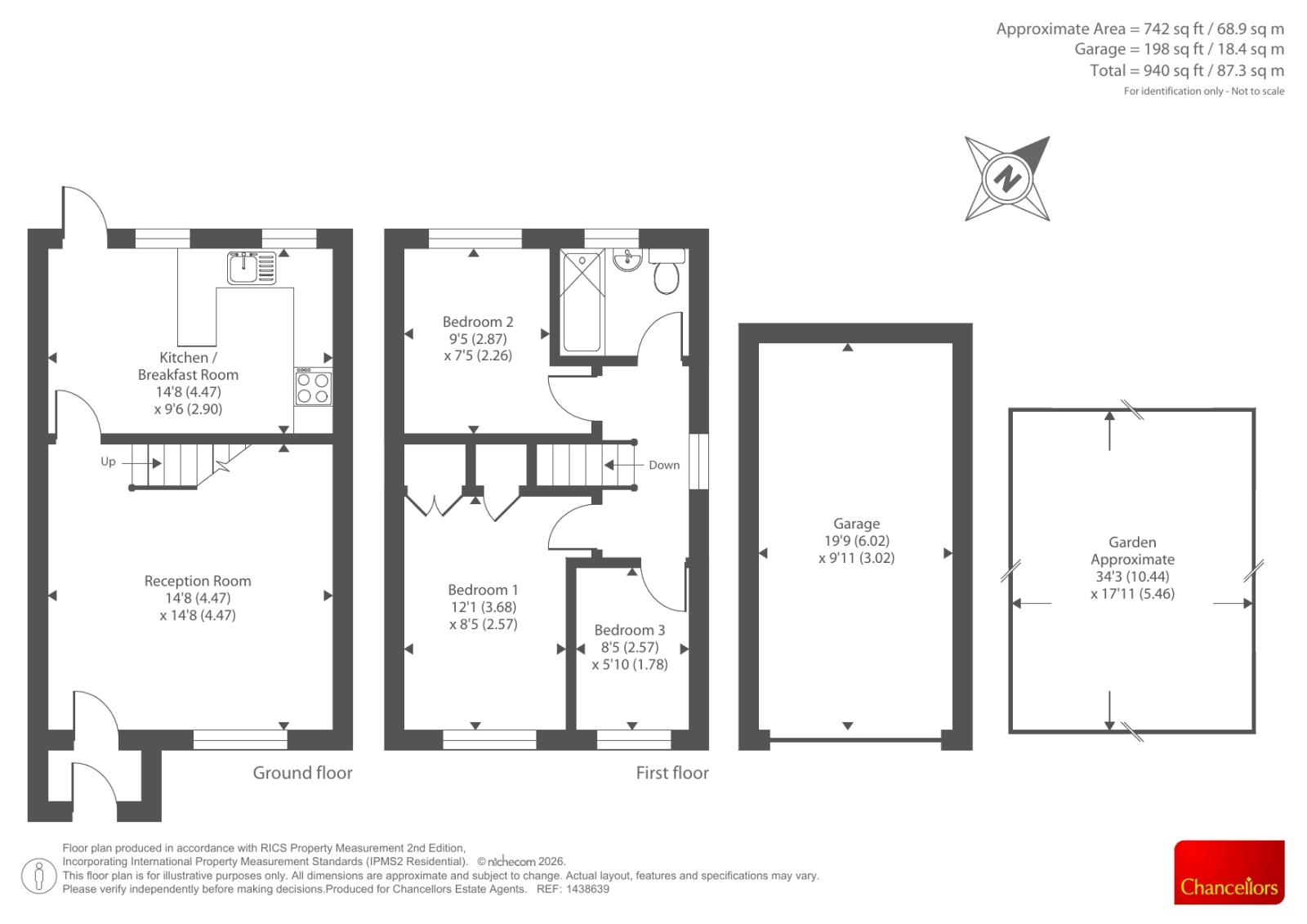 49, Purcell Road, Oxford floorplan
