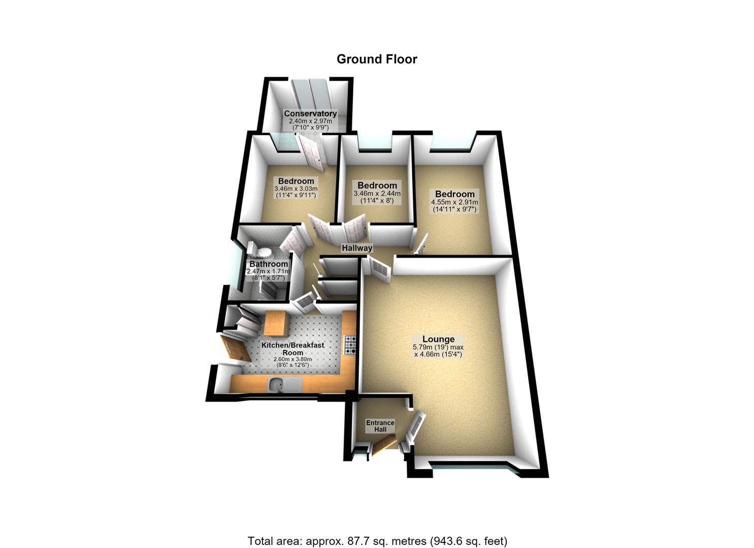10, Bula Close, Leeds floorplan