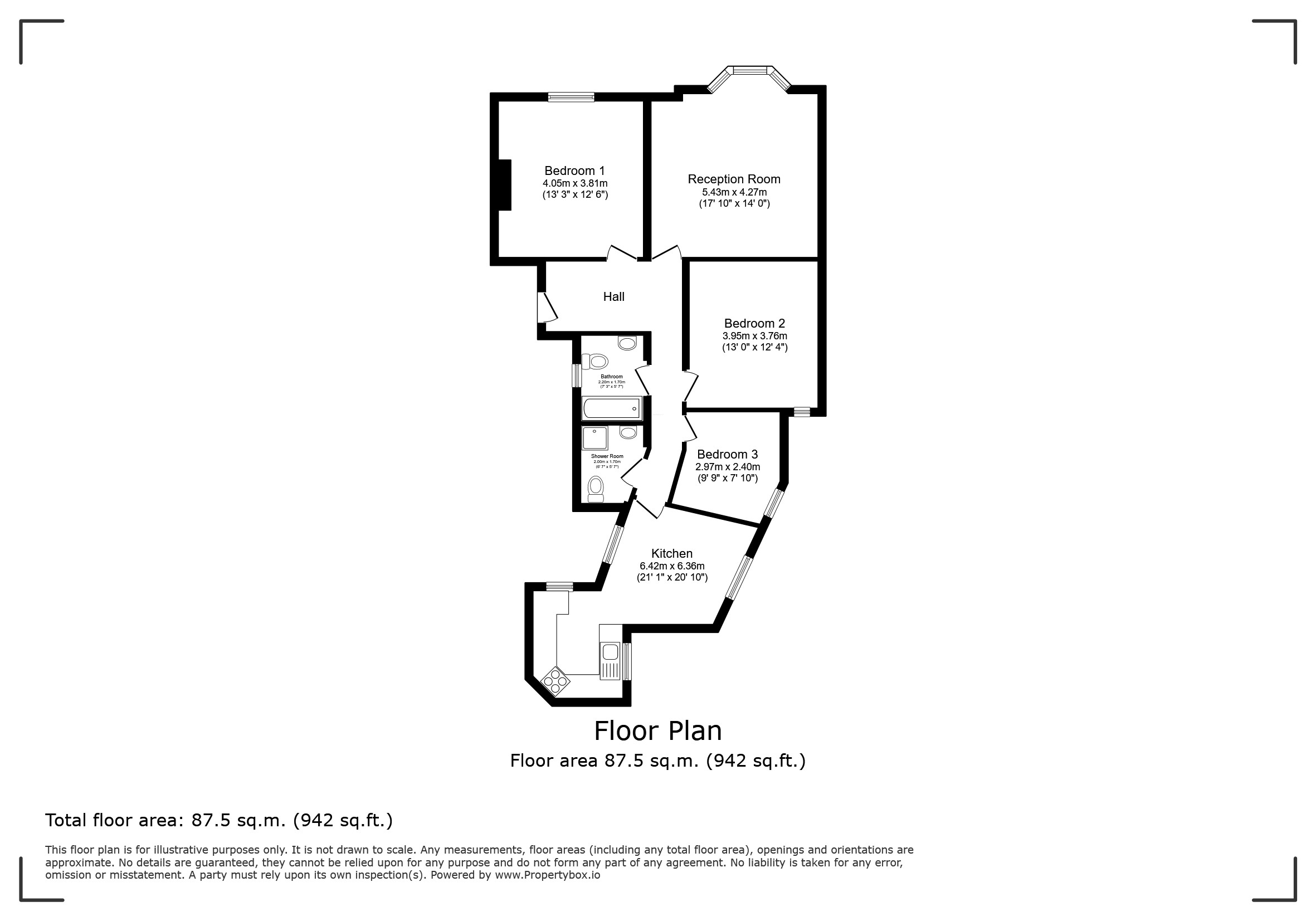 Marylebone Road, London floorplan