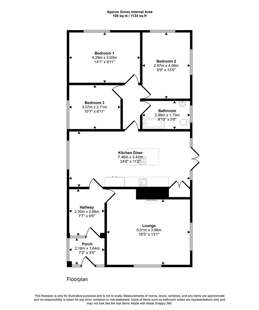 Araul, Station Road, Carmarthen floorplan