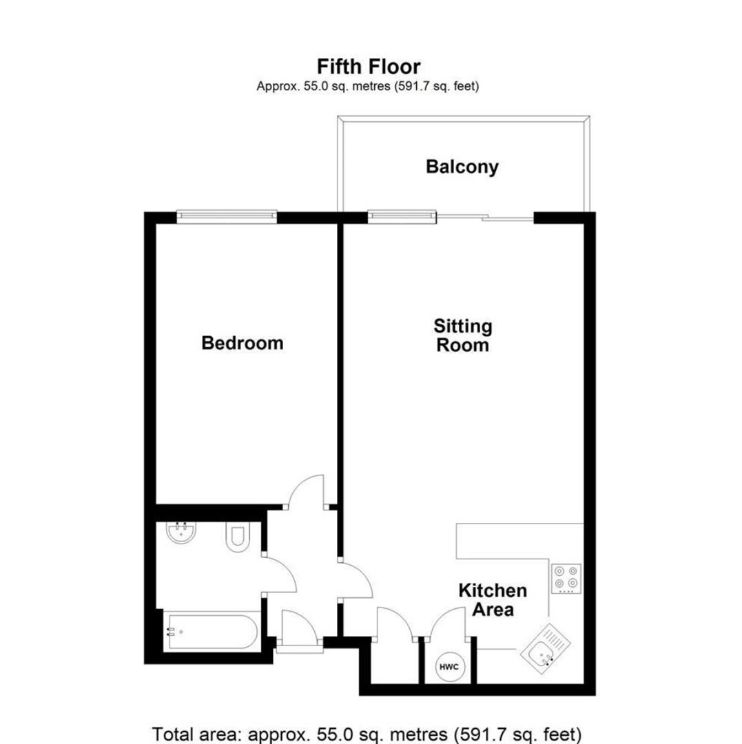 144 Paramount, Beckhampton Street, Swindon floorplan