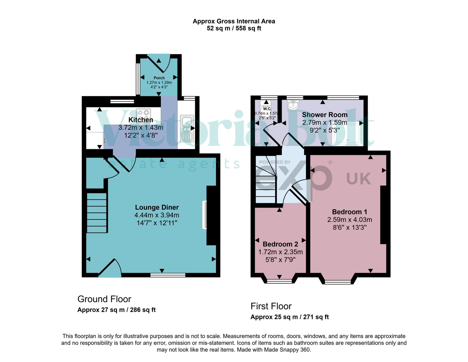 20, Keaton Road, Ivybridge floorplan