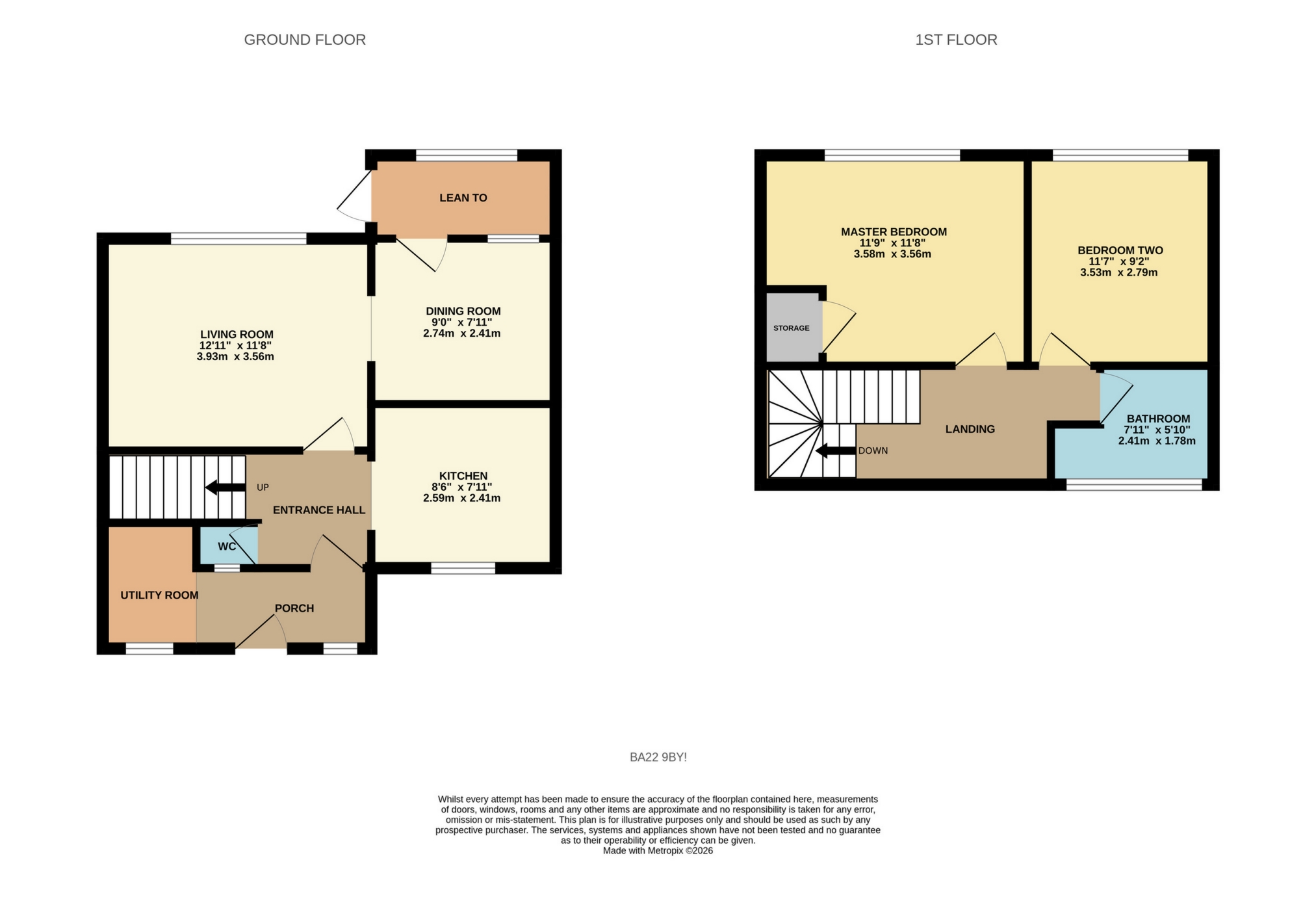 Font Villas, West Coker floorplan