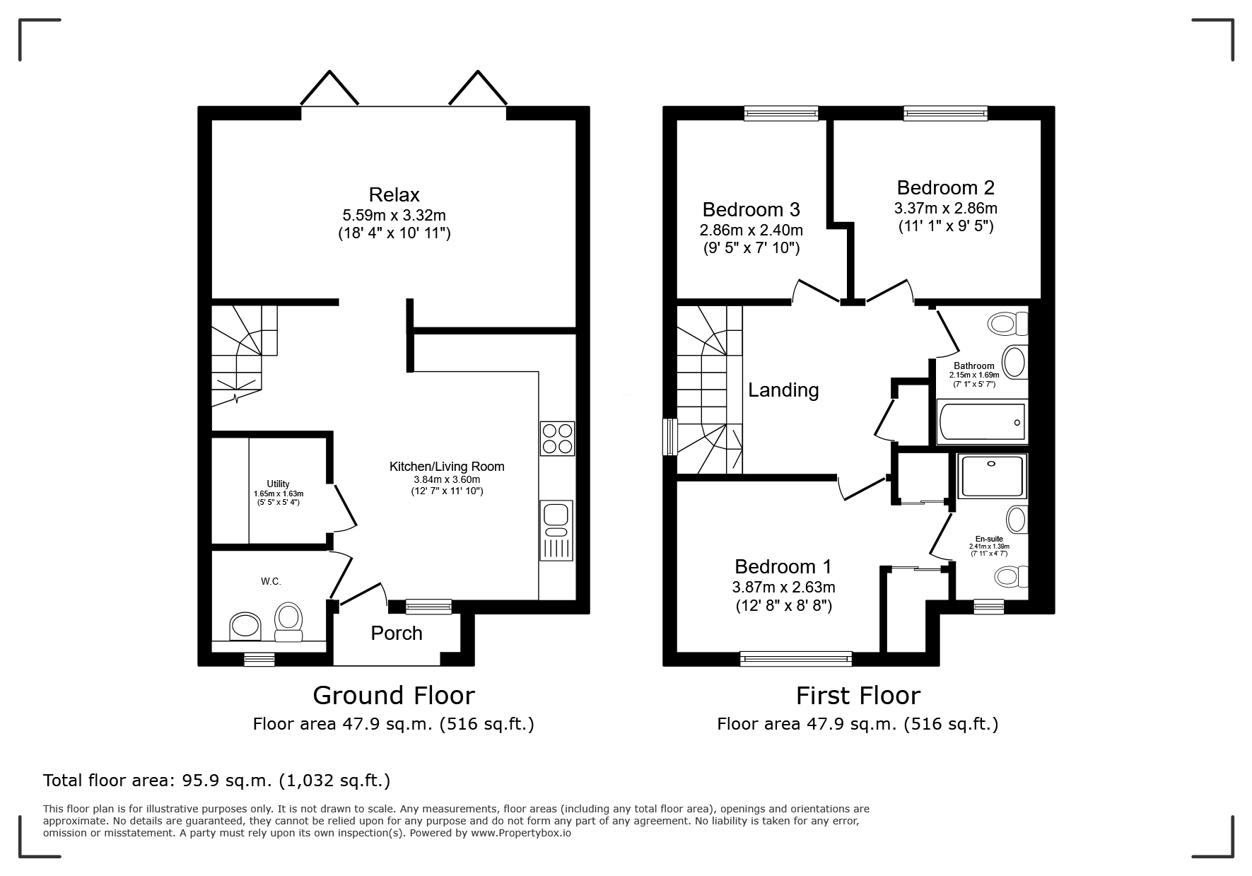 7, Bluebell Close, Worksop floorplan