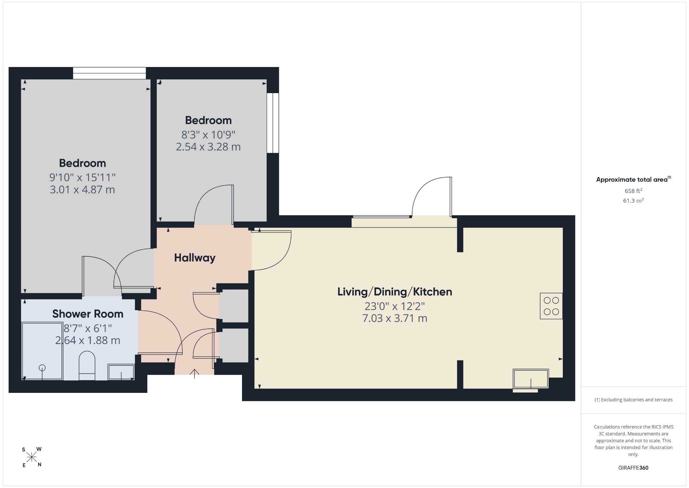 17 The Paddocks, Milton-under-Wychwood floorplan