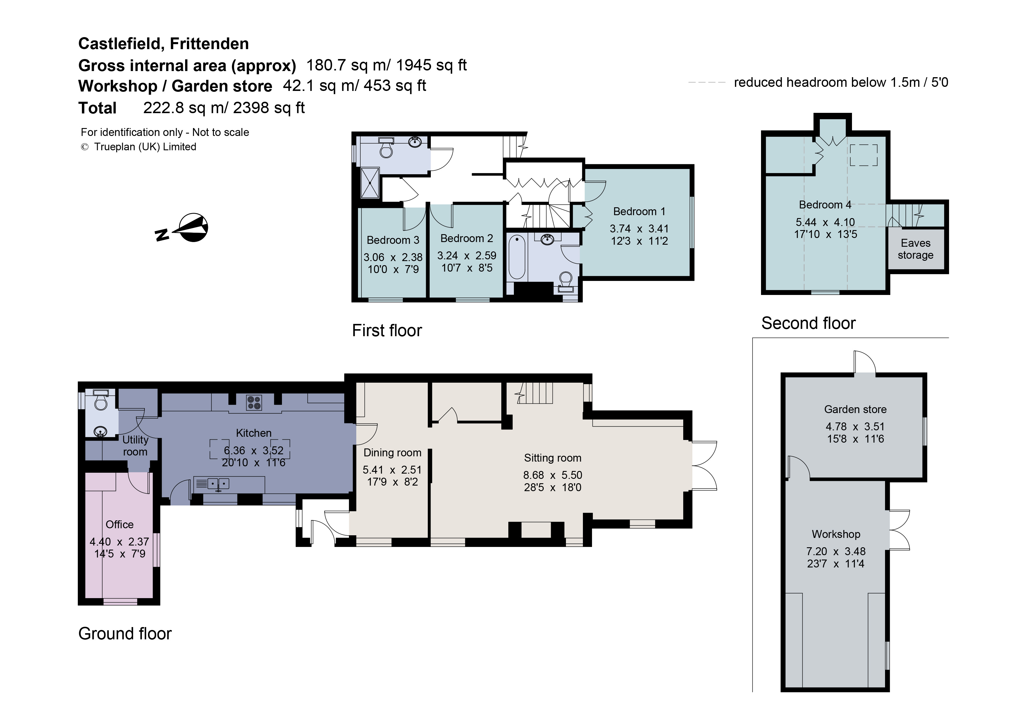 Castlefield,, Dig Dog Lane, Cranbrook floorplan