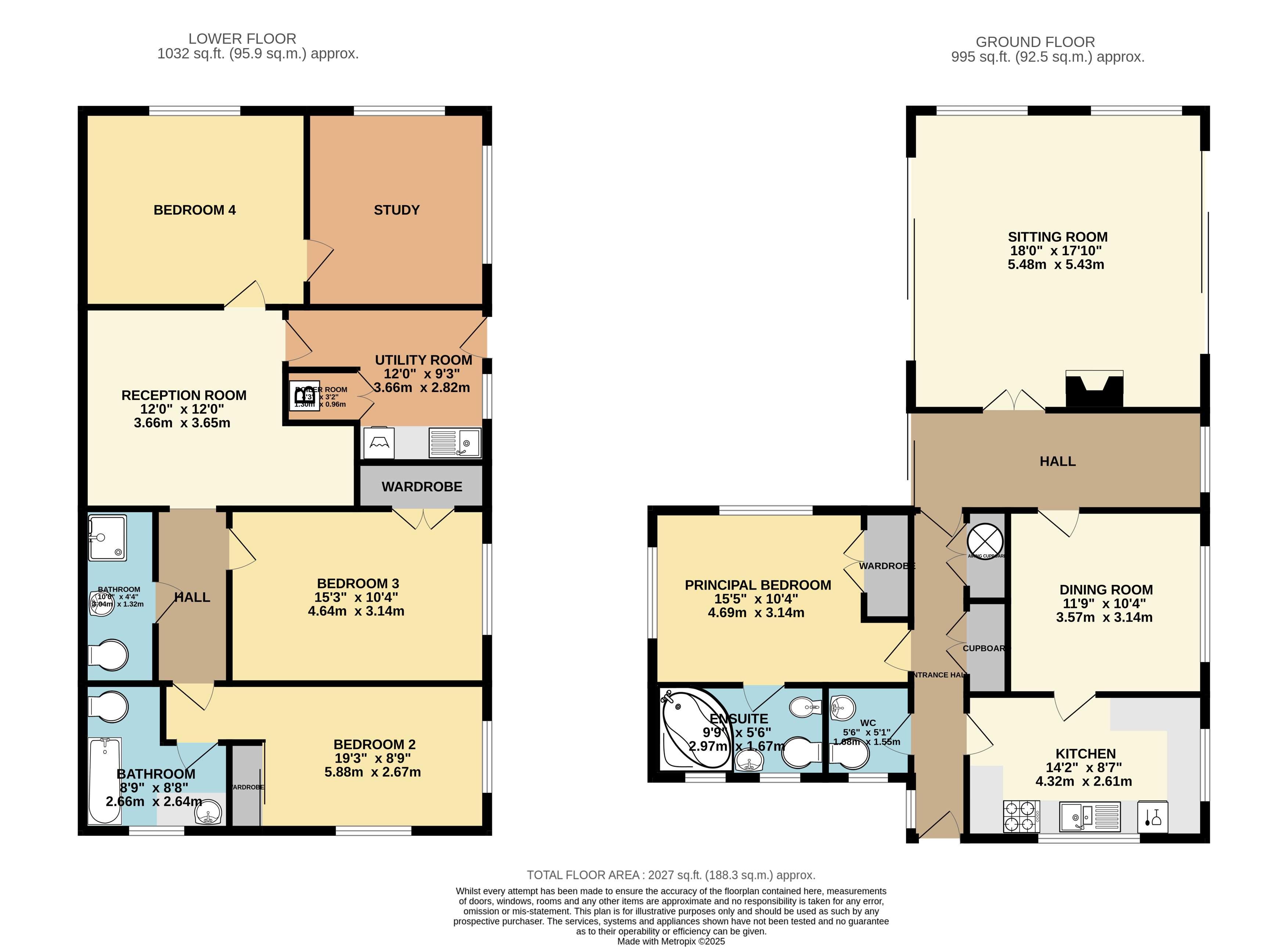 Les Arbres, Butes Lane, Alderney  floorplan