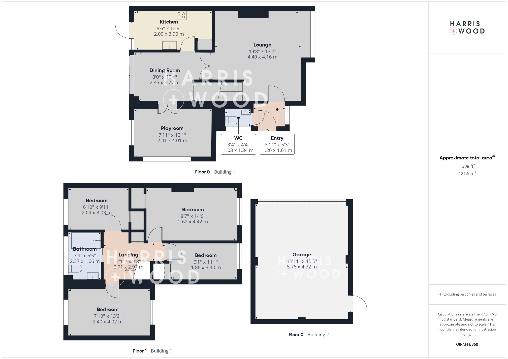 184, Linnet Drive, Chelmsford floorplan