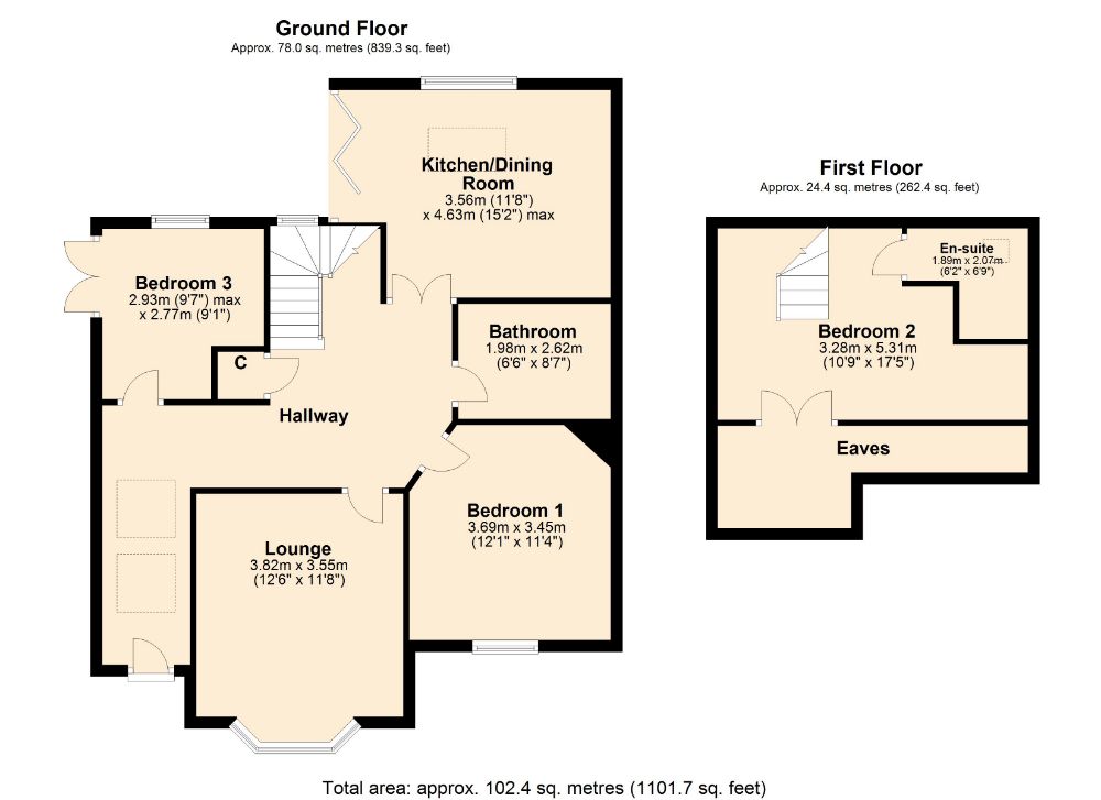 Charnwood Avenue, Westone, Northampton NN3, 3 bedroom semidetached