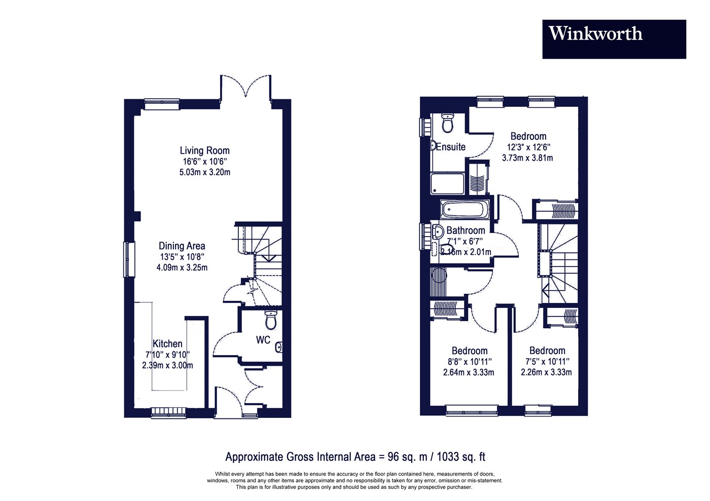 5, Woodfield Place, Bracknell floorplan