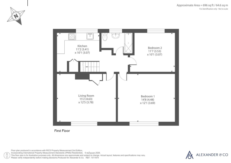 19, Grenville Road, Buckinghamshire floorplan