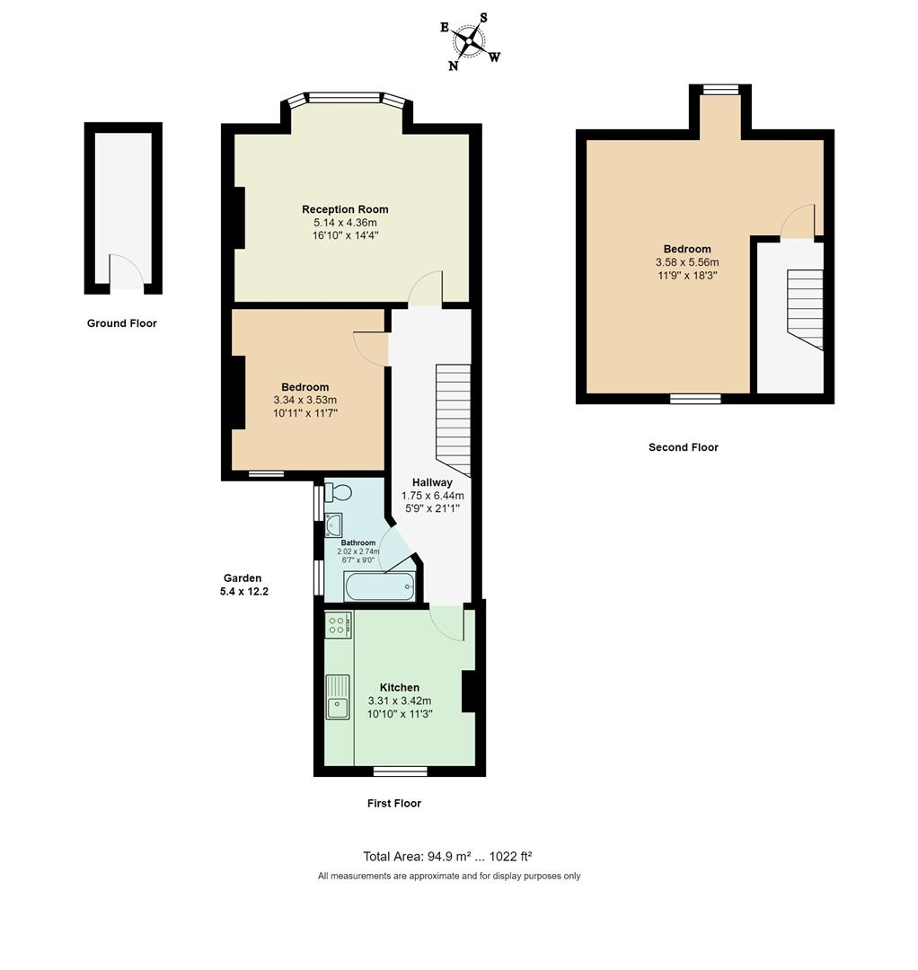 14a, Station Road, Chingford floorplan
