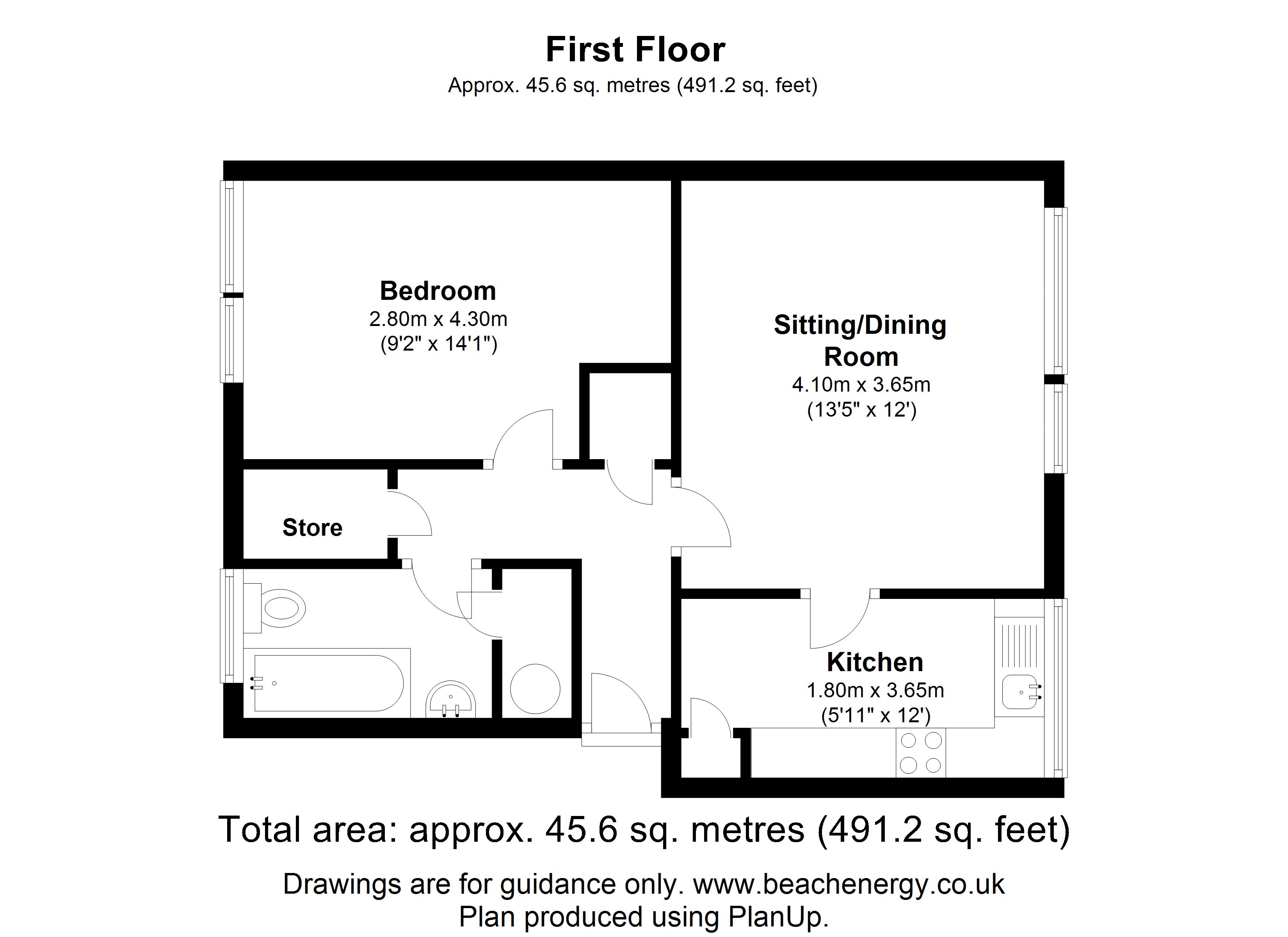 1 Bedrooms Maisonette for sale in De Freville Road, Great Shelford, Cambridge CB22