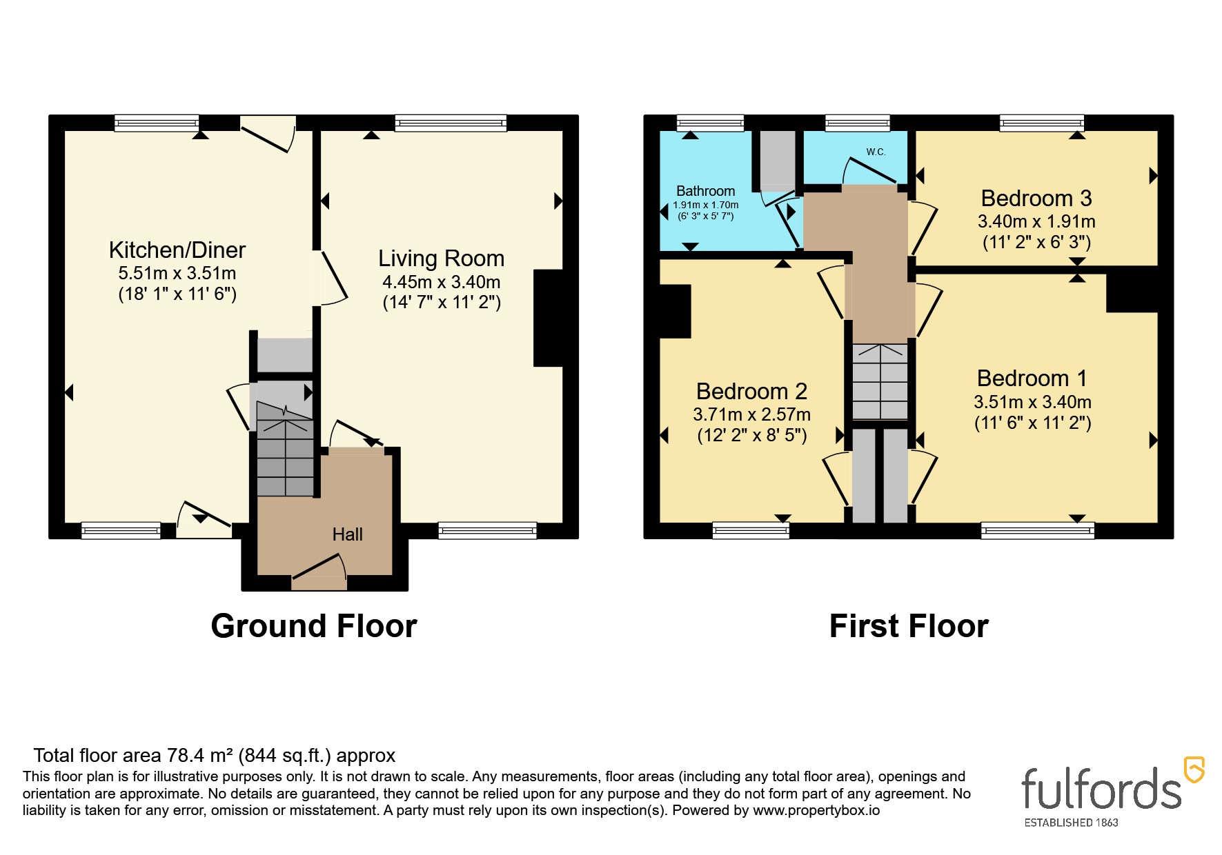 64 Glasshouse Lane floorplan