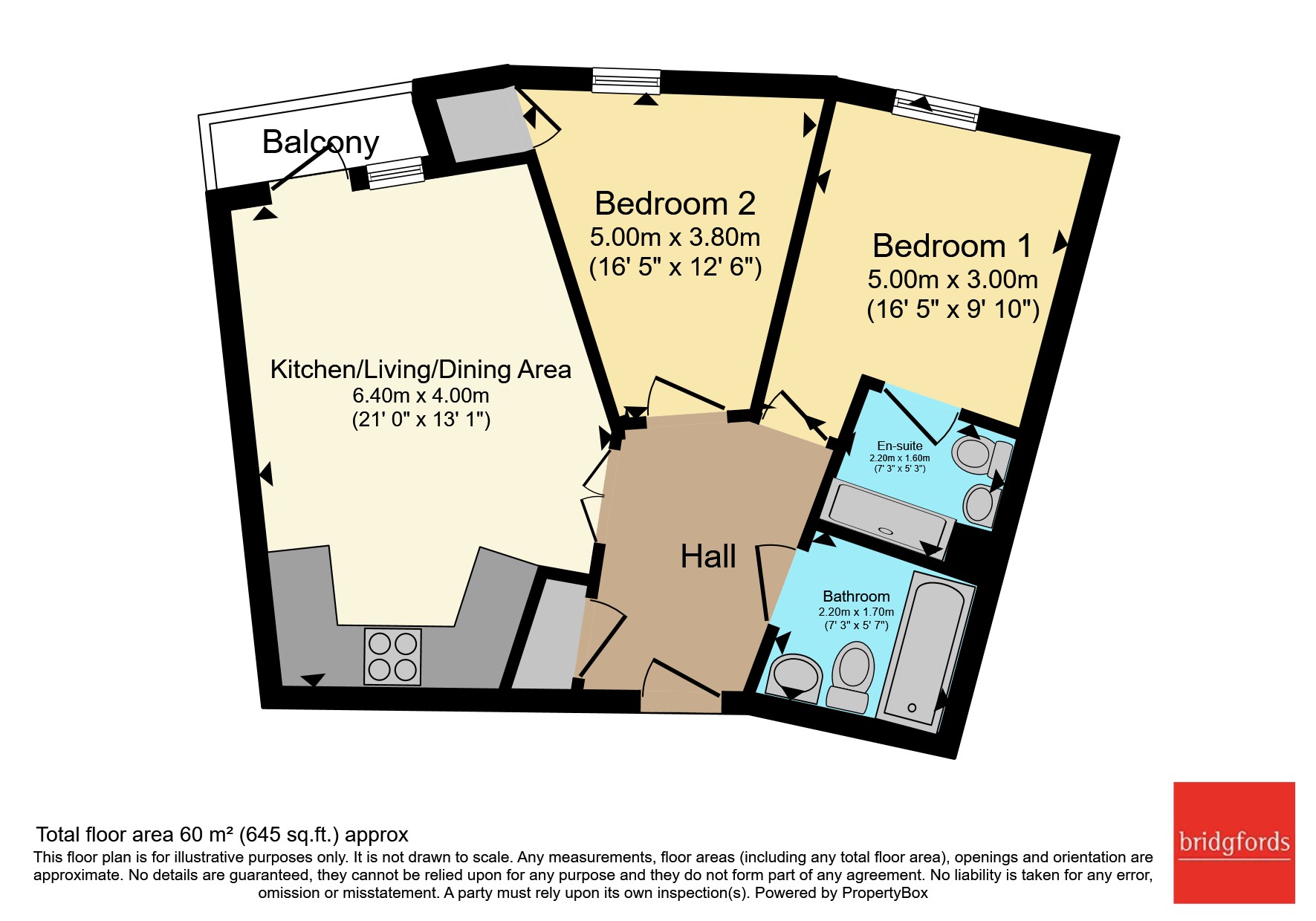 Flat 51, Mackenzie House,, Chadwick Street, West Yorkshire floorplan