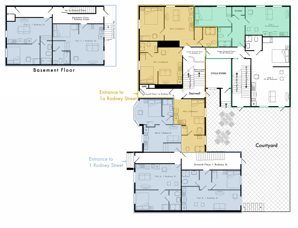 76, Mount Pleasant, Liverpool floorplan