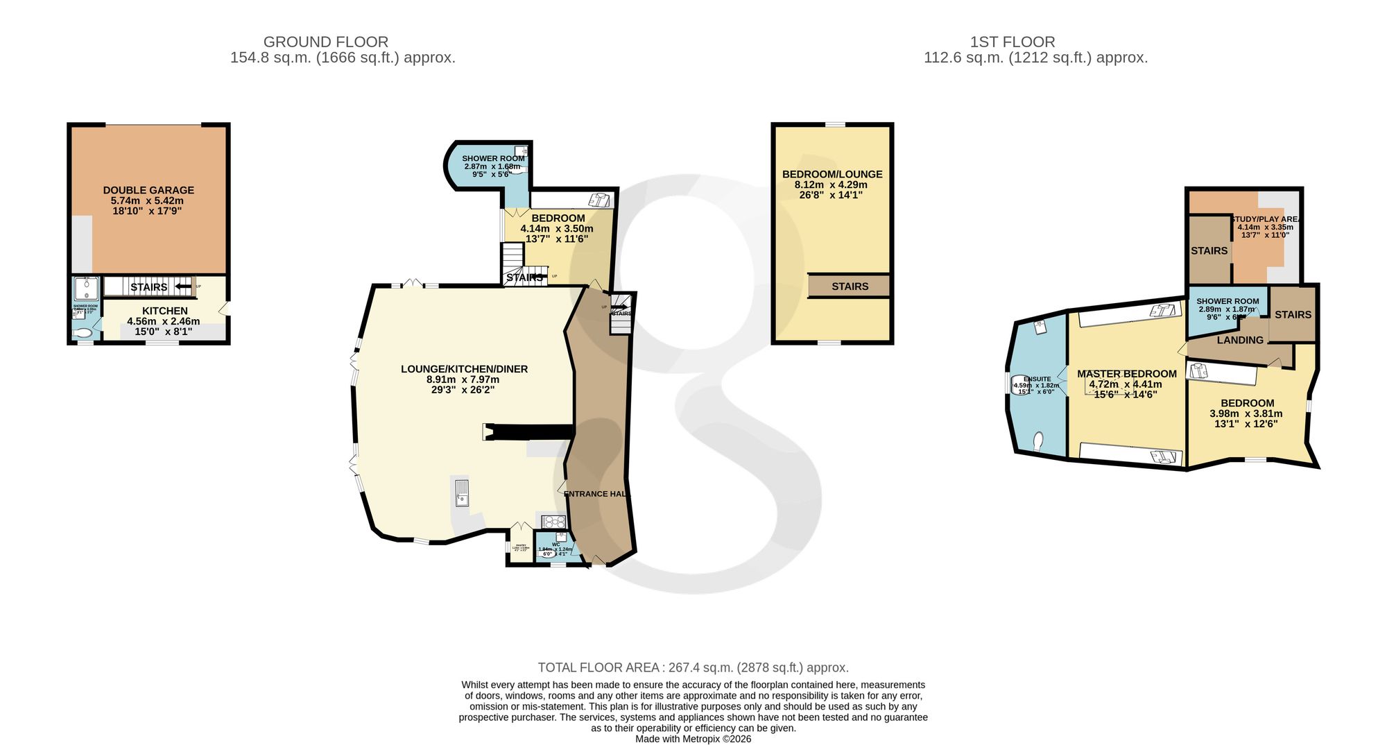 The Gatehouse, La Route Orange, St Brelade floorplan