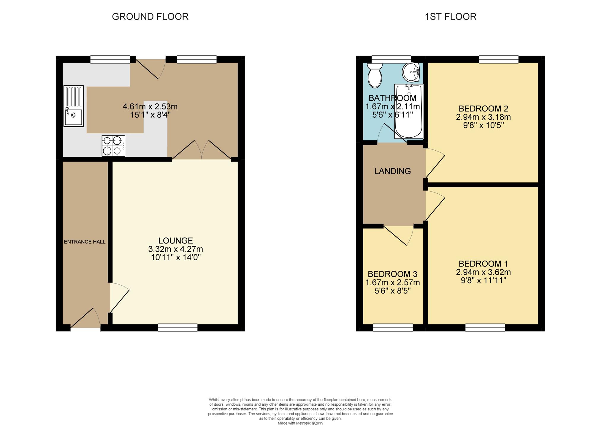 3 Bedrooms Terraced house for sale in Rutland Close, Woodlesford LS26
