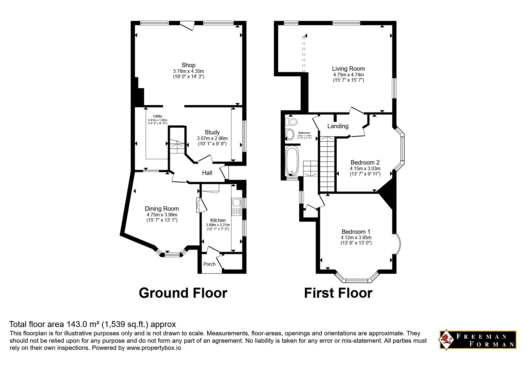 20, High Street, East Sussex floorplan