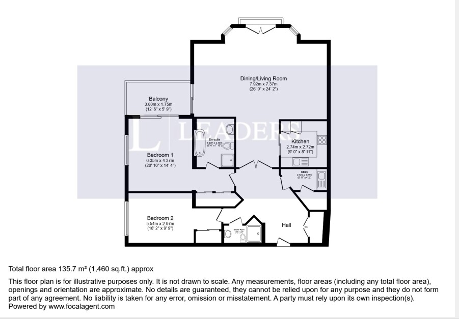 3 Burlington Place,, Kincraig Drive, Sevenoaks floorplan