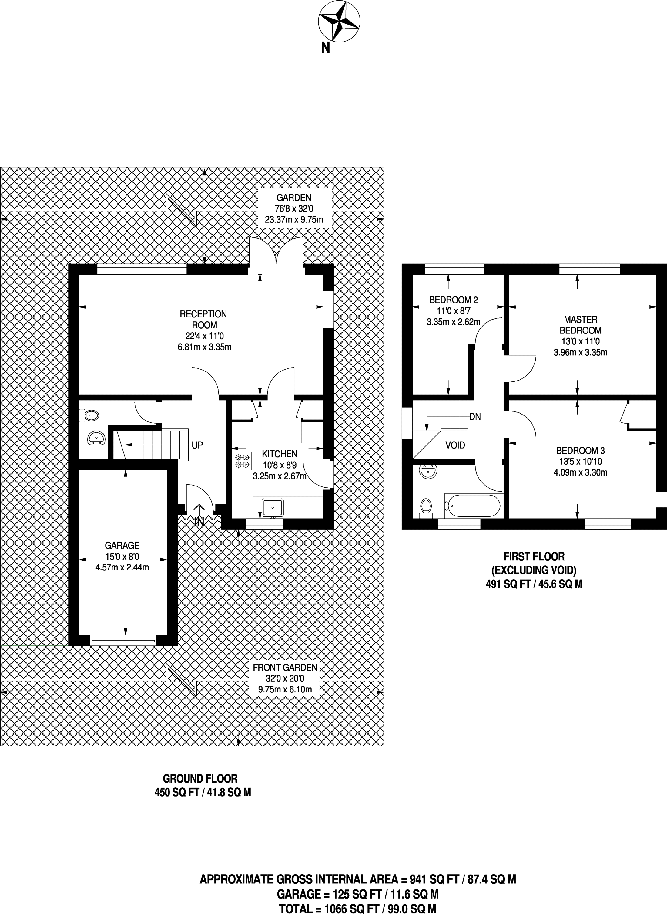 3 Bedrooms Detached house to rent in Percy Road, Stoughton GU2