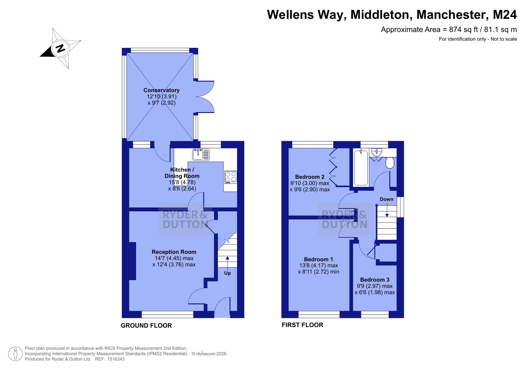 47, Wellens Way, Middleton floorplan