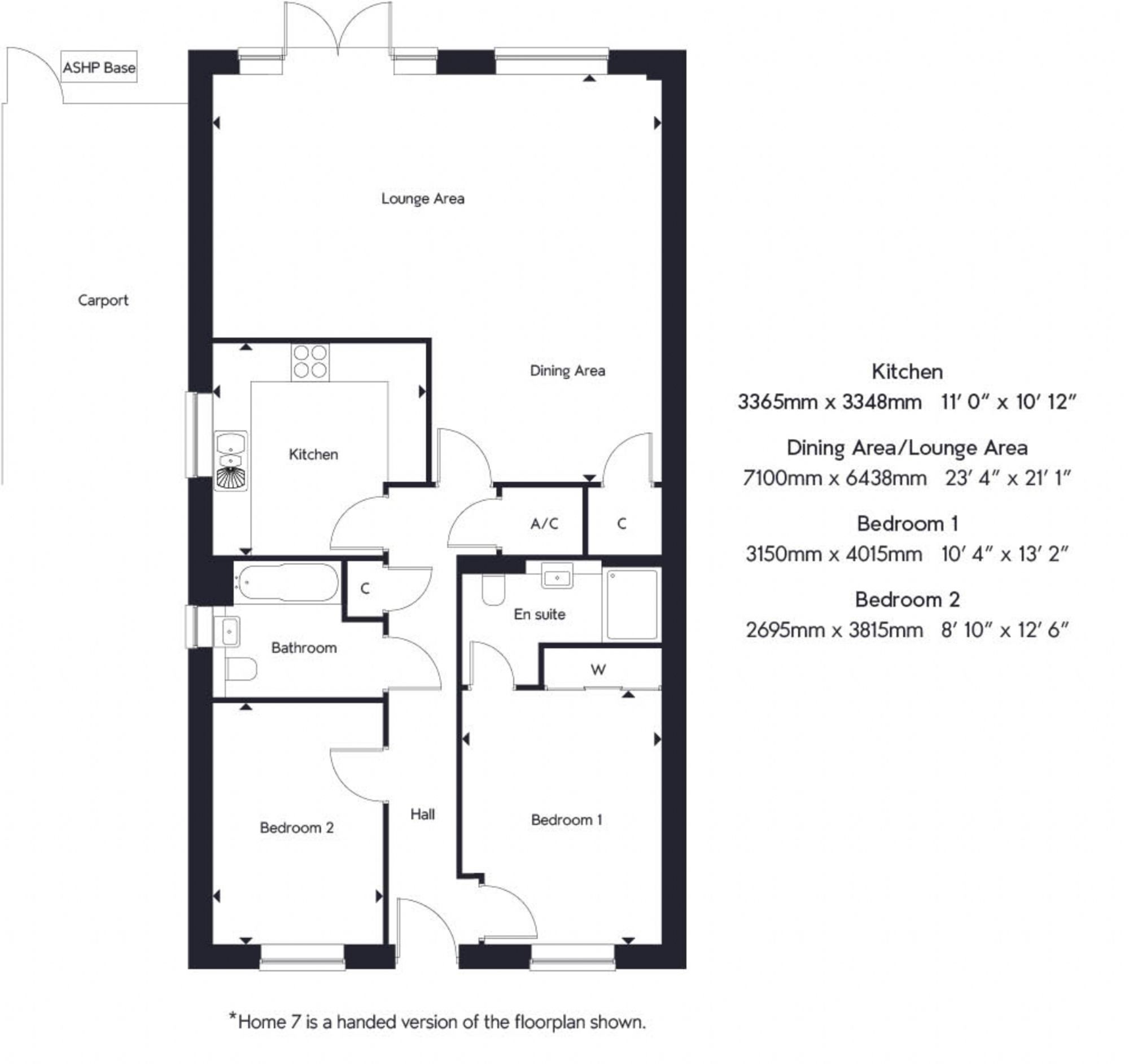 Home 6 - The Bluebell, Levelo, Barnham Road, Chichester floorplan