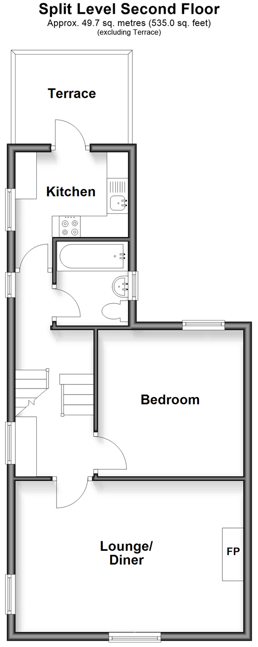 Clyde Road, Brighton floorplan