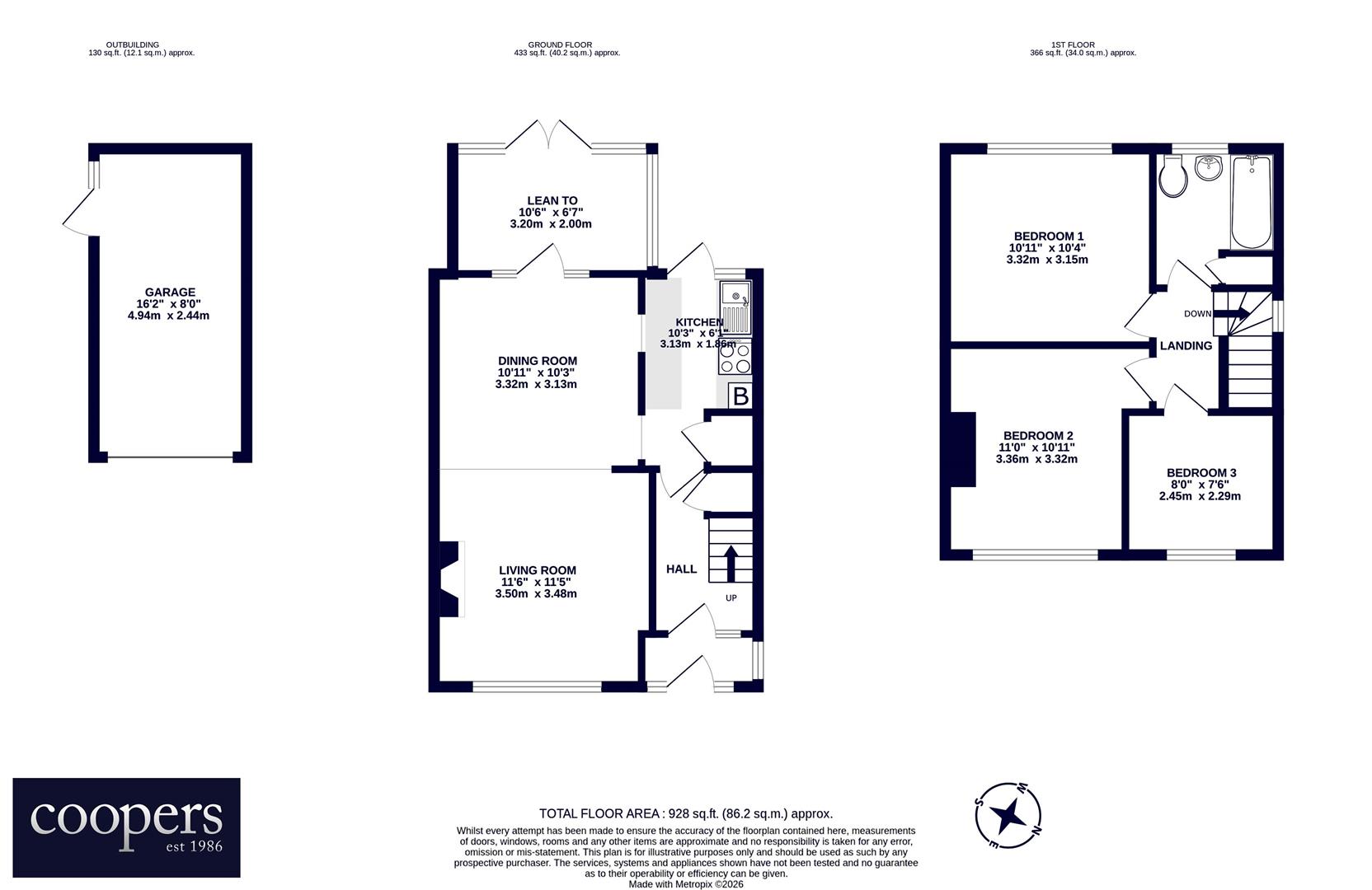 134, Raynton Drive, Hayes floorplan