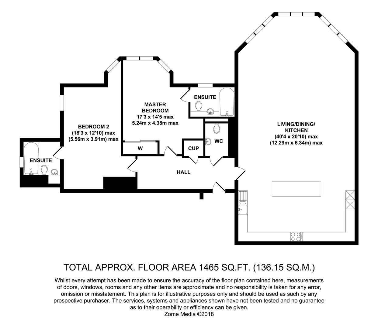 2 bed flat for sale in The Culpeper, Preston Hall, Aylesford ME20