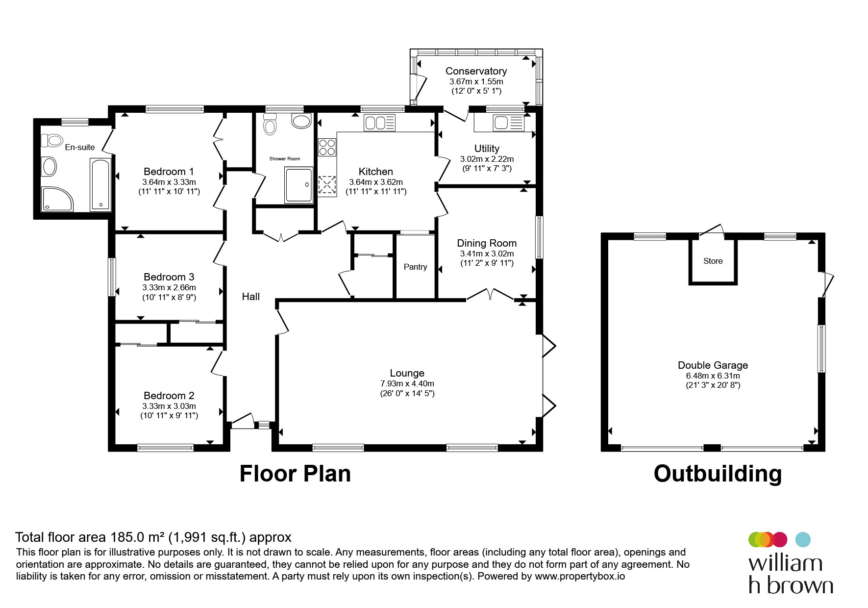 Woodlands, School Lane, Little Dunham floorplan