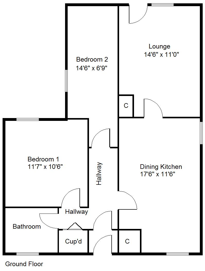 98, Elizabeth Avenue, Doncaster floorplan