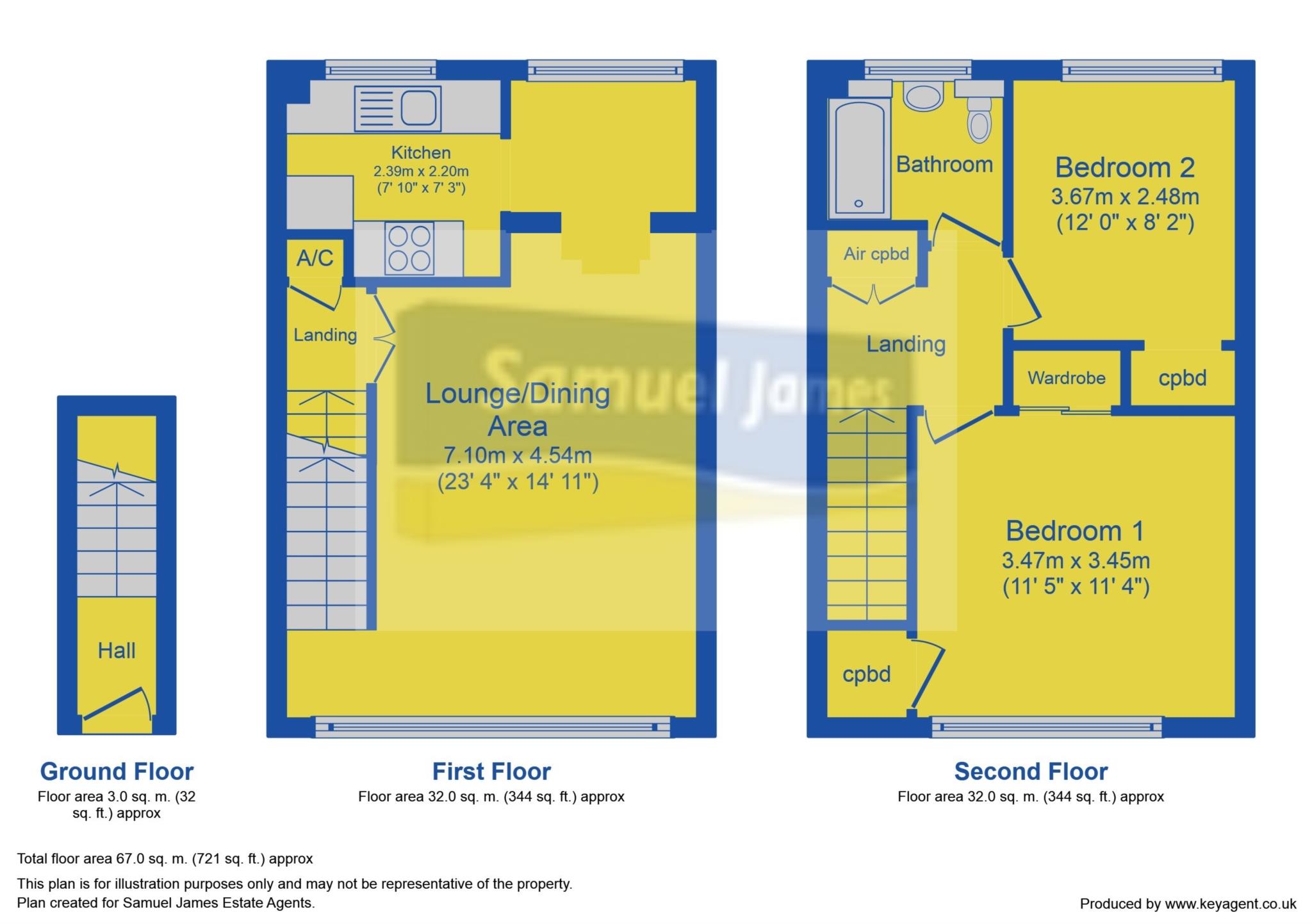 2 Bedrooms Flat to rent in Bath Road, Reading RG1