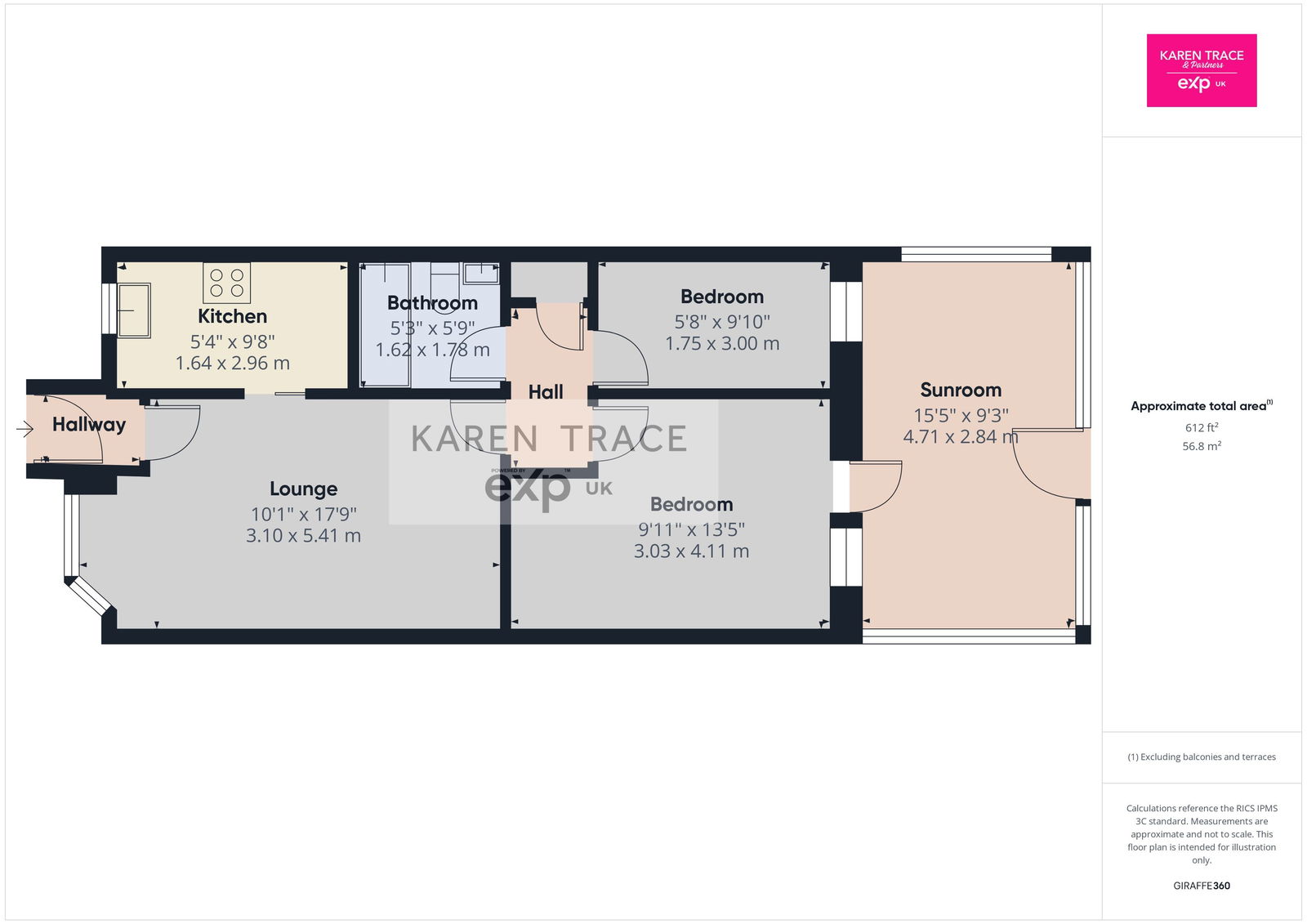 Braddock Close, Foxhole, PL26 floorplan
